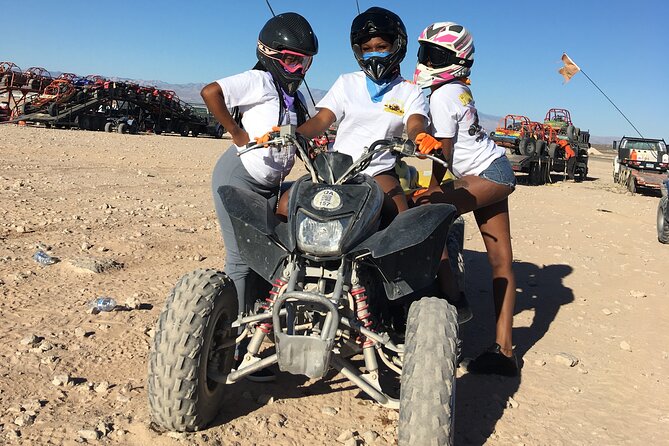 Las Vegas Sand Dune ATV Tour in Las Vegas - Hot Shot photo, lockers, and water: the small extras that matter