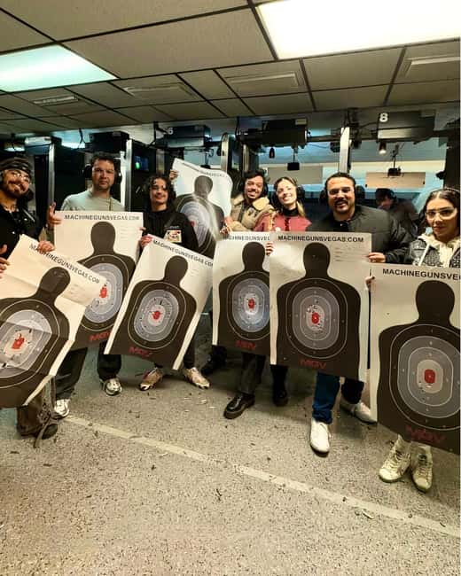Las Vegas: SAS Shooting Range Experience - The weapons lineup, what each one teaches your body