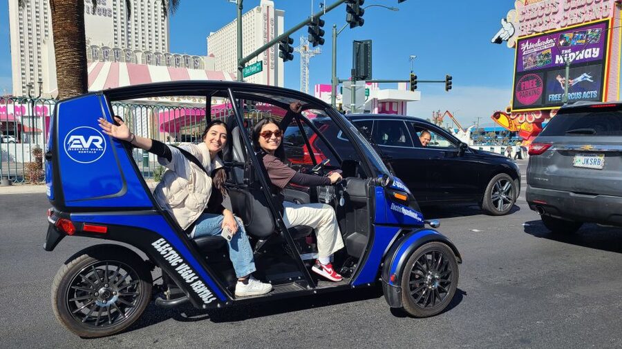 Las Vegas: Self-Drive Strip Tour in an Electric EVR car - Key things to know before you go