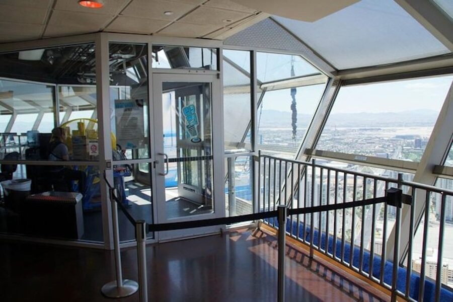 Las Vegas: STRAT SkyJump Ticket - Recording Rules, Go-Pro Add-Ons, and How Friends Can Watch