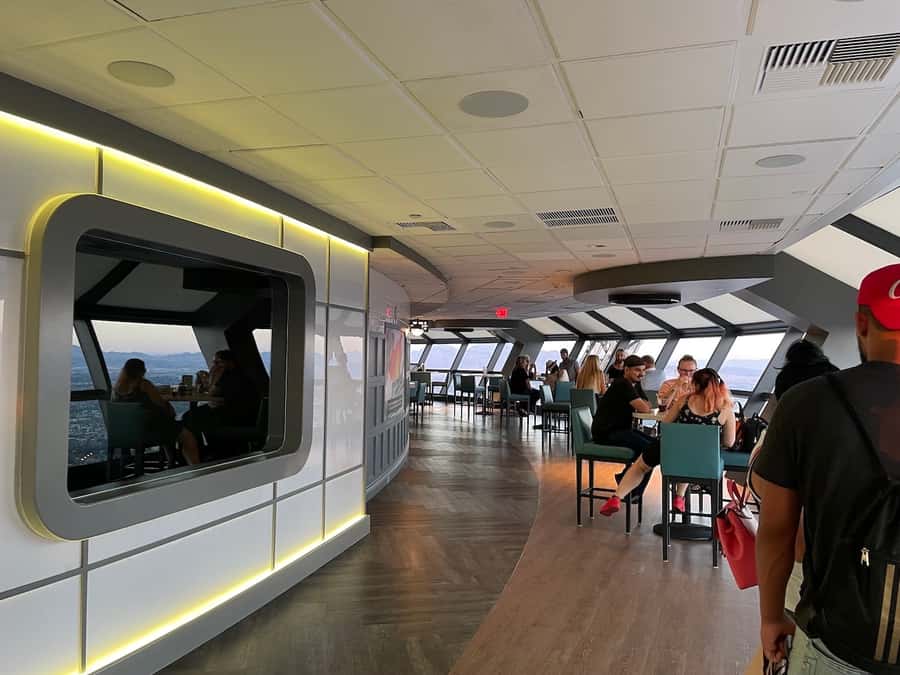 Las Vegas: STRAT Tower Observation Deck Ticket - Outdoor observation deck for sunset and the Strip glow