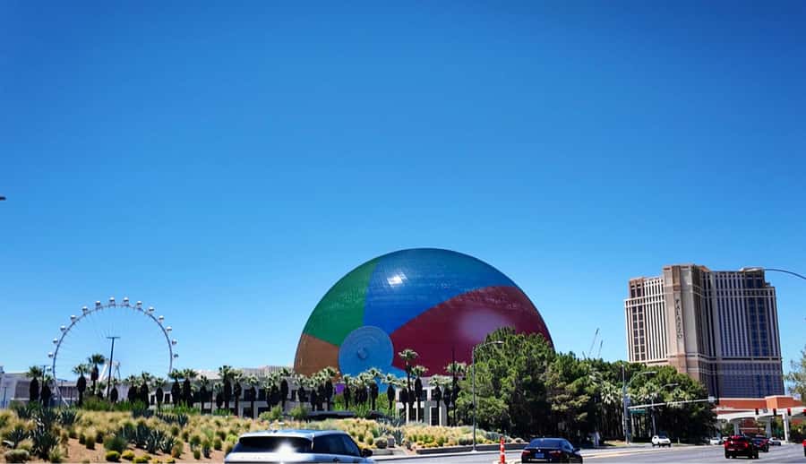 Las Vegas Strip: 90-Minute Sightseeing Tour with Photo Stops - Sphere Las Vegas photo stop: your first big moment (about 10 minutes)