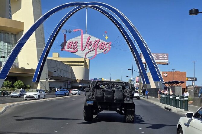 Las Vegas Strip Adventure: Sightseeing Tour in a Military Hummer - Included comforts that make the night easier