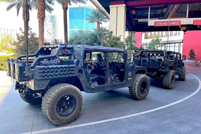 Las Vegas Strip Adventure: Sightseeing Tour in a Military Hummer - Pickup, timing, and the small-group experience