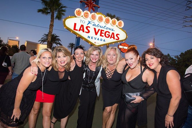 Las Vegas Strip by SUV Stretch Limo with Personal Photographer - Champagne on the ride: fun factor with real rules