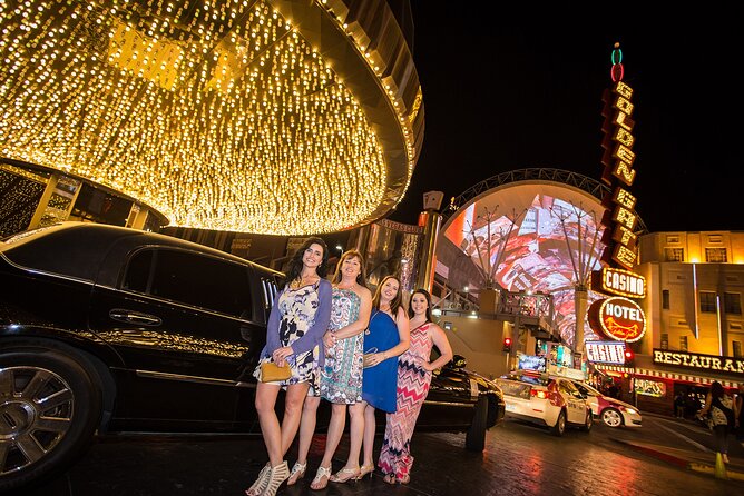 Las Vegas Strip by SUV Stretch Limo with Personal Photographer - Group value: $799.99 up to 12 people, and what you actually get
