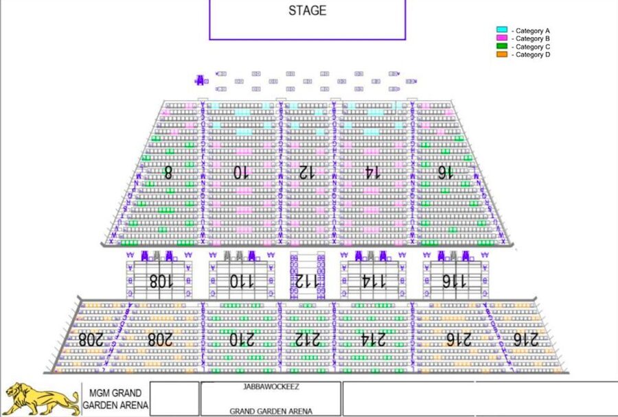 Las Vegas Strip: Jabbawockeez at MGM Grand - Inside the MGM Grand Theater: Atmosphere and Rules That Affect Your Planning