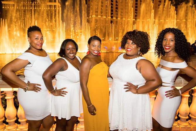 Las Vegas Strip Photo Shoot - Stop 1 at Paris Las Vegas: Arc de Triomphe and Eiffel Tower photos