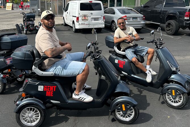 Las Vegas Strip Scooter Tour - Your Electric Trikke Start, Helmet, and the One-Minute Learn