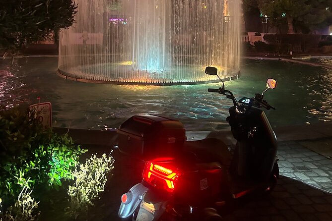 Las Vegas Strip Scooter Tour - Caesars Palace, Bellagio Fountains, and T-Mobile Arena Views