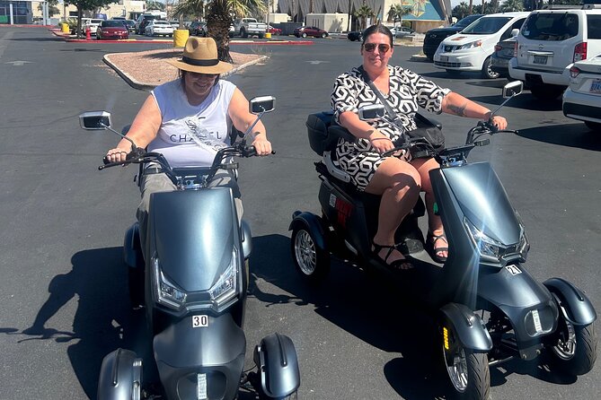 Las Vegas Strip Scooter Tour - Excalibur and Luxor: The Strip’s Theme Endcaps