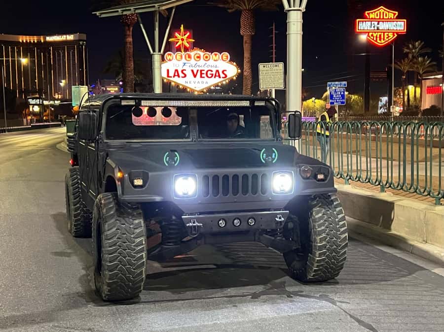 Las Vegas Strip Sightseeing Tour in a Military Hummer - Key highlights you will actually feel