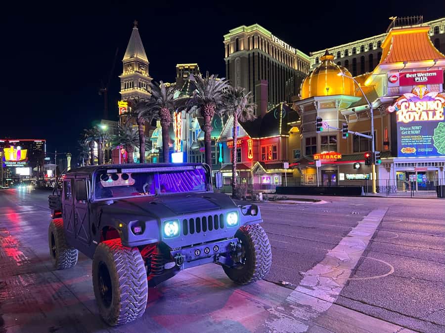 Las Vegas Strip Sightseeing Tour in a Military Hummer - How the 150-minute format keeps you from feeling rushed