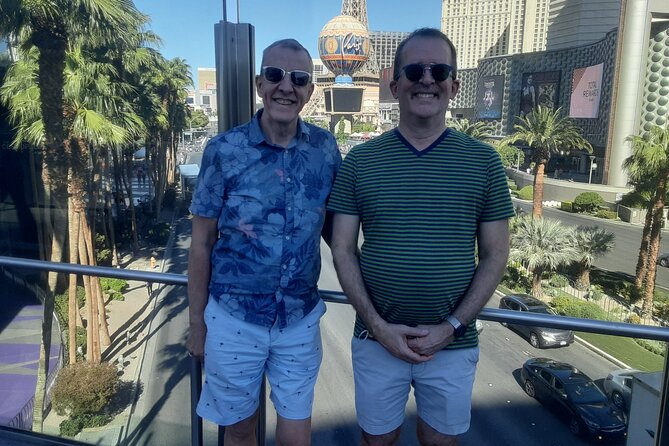 Las Vegas Strip Walking Tour - Caesars courtyard: passing the Colosseum and Caesars Shops