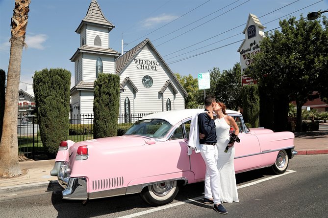 Las Vegas Wedding at A Special Memory Wedding Chapel - Elvis and the photo upgrades: fun extras, but know how the pricing works