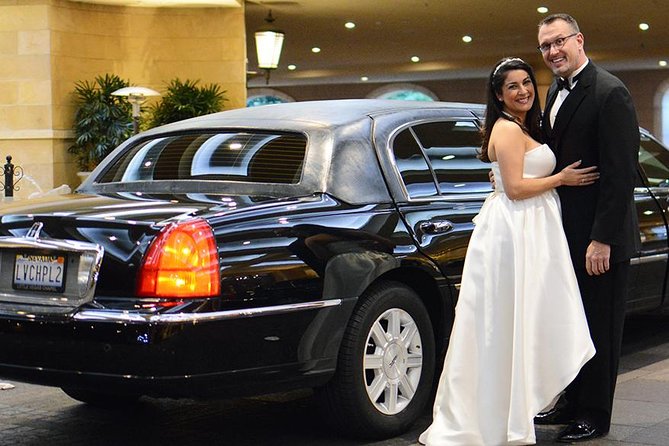 Las Vegas Wedding at The Little Vegas Chapel including Limousine Transportation - Florals and the details that make it feel like your day