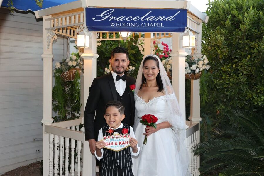 Las Vegas: Wedding or Vow Renewal at Graceland Chapel - Photos, video, and keepsakes you will actually use
