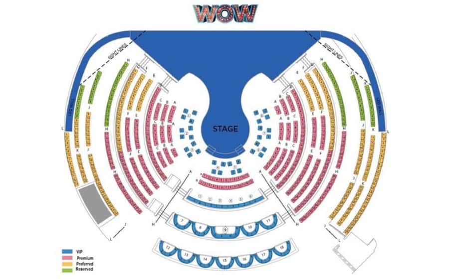 Las Vegas: WOW - The Vegas Spectacular at Rio Hotel & Casino - Price and value: what $59 buys you in a pricey city