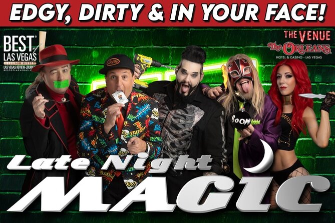 Late Night Magic at The Orleans Las Vegas - Late Night MAGIC at The Orleans: what it actually feels like