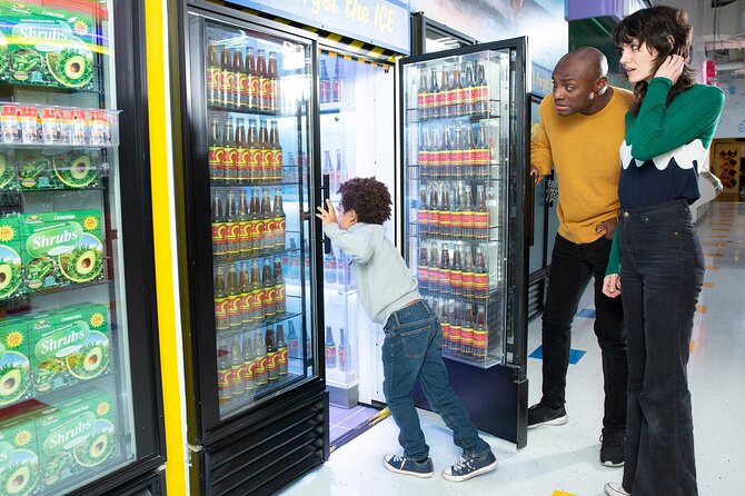 Meow Wolf's Omega Mart at AREA15 - Stop 2 inside Omega Mart: the supermarket maze and portal-style storytelling