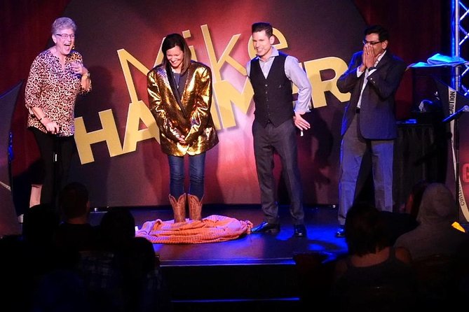 Mike Hammer Comedy Magic Show at the Four Queens Hotel - Price and seating value: what you get for $37.50