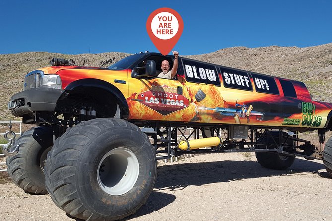 Monster Truck Driving & Shooting Adventure Combo in Las Vegas - Key highlights to know before you go