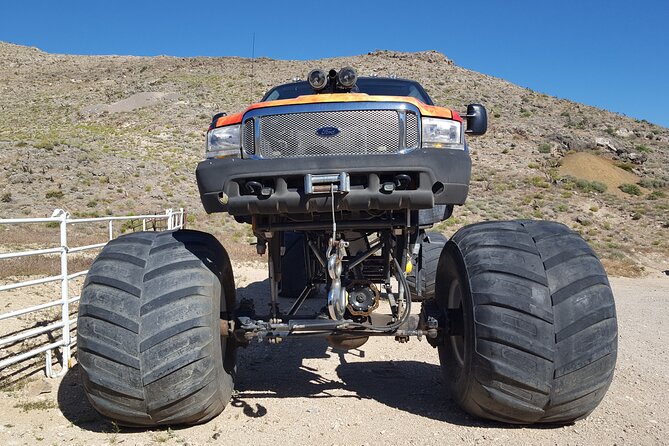 Monster Truck Driving & Shooting Adventure Combo in Las Vegas - Monster Truck driving: the worlds longest truck on a private track