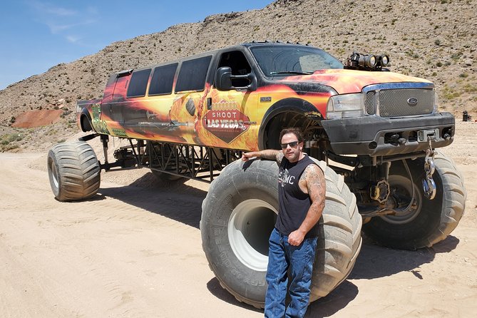 Monster Truck Driving & Shooting Adventure Combo in Las Vegas - How the 3.5 hours usually feels on the ground