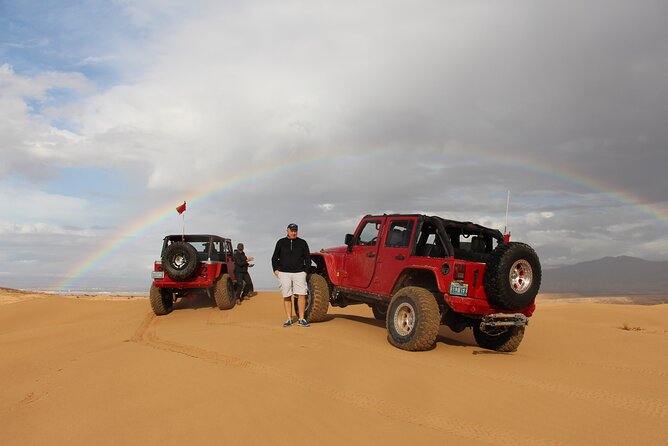 Nellis Desert Exploration Jeep Tour Off Road You Drive We Guide - Stop 1 Details: Getting the Views on the Way Out