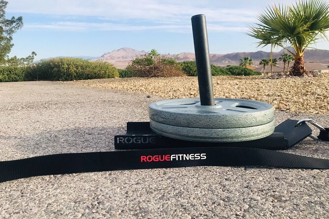 Outdoor Obstacle Course with Scenic Vegas Skyline in Henderson - Vegas Skyline Training Instead of Treadmills
