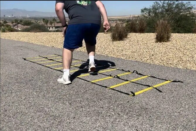 Outdoor Obstacle Course with Scenic Vegas Skyline in Henderson - Debra’s Coaching Style: Hard Work, With Smart Modifications