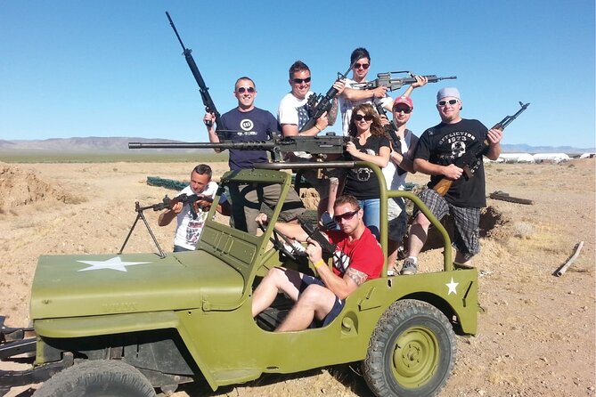 Outdoor Shooting Experience from Las Vegas with Optional ATV Tour - How the Las Vegas Shooting Range Works, From Glock 9mm to .50 Cal