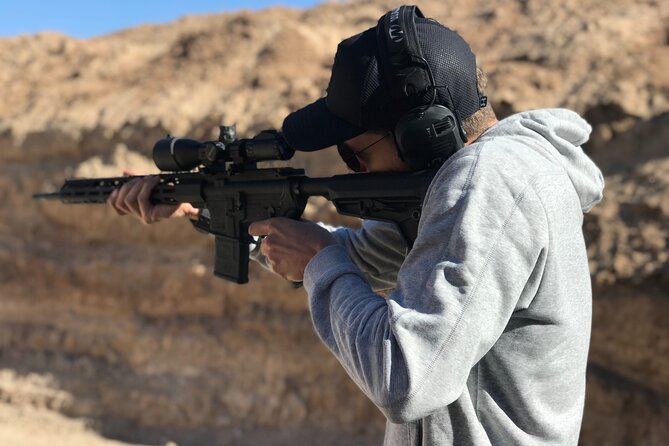 Outdoor Shooting Experience with Instructor in Las Vegas - Targets That Give You Instant Feedback
