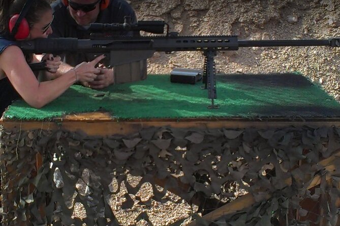 Outdoor Shooting Experience with Transfer and Lunch in Las Vegas - Full-auto shooting in an outdoor range built for action
