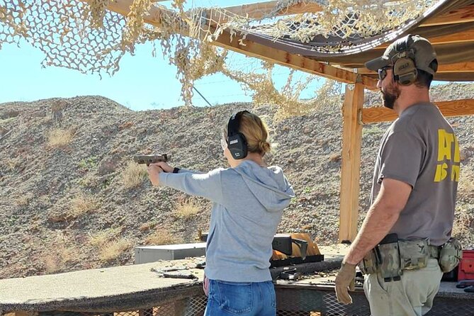 Outdoor Shooting Experience with Transfer and Lunch in Las Vegas - Desert Storm targets and why exploding effects change everything