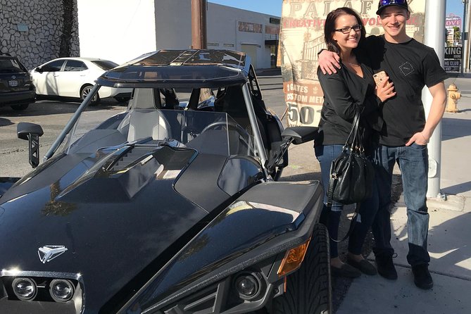 Polaris Slingshot Rental - Choosing your route: Strip, Downtown, or Red Rock Canyon