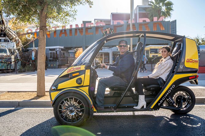 Private 1-Hour Downtown Las Vegas Highlights by Talking GoCar - Neon Museum: stop for the outdoor signs and photo history
