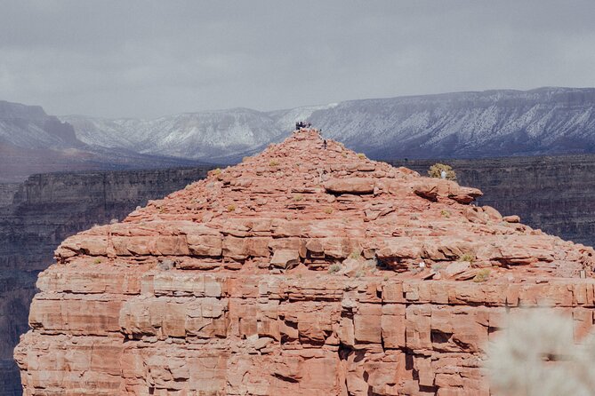 Private Grand Canyon West Full-Day Tour - Guano Point: tramway remnants and the view climb