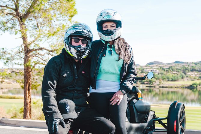 Private Guided Red Rock Canyon Tour for Couples on a CanAm Trike - Blue Diamond and Cottonwood Station: the break that keeps the day fun