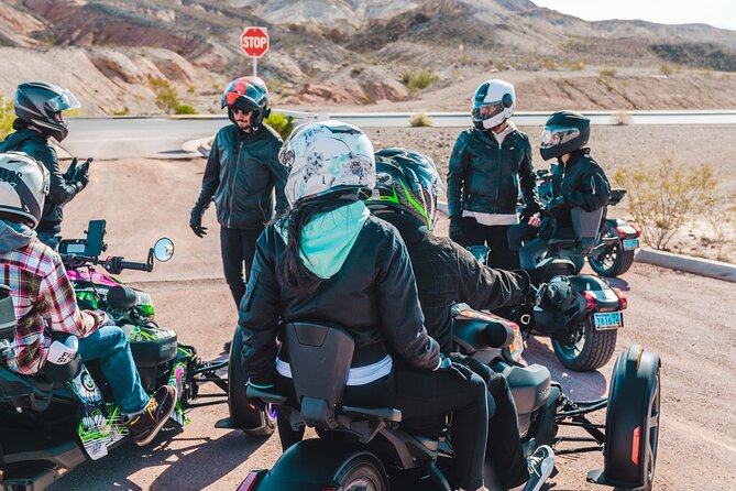 Private Guided Red Rock Canyon Tour for Couples on a CanAm Trike - Safety on public roads: what to expect and how to decide