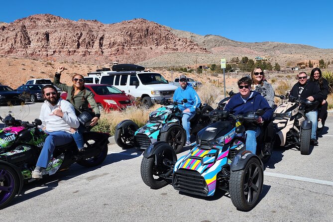 Private Guided Red Rock Tour On A CanAm Trike - Blue Diamond Stop: A Real-Time Nevada Break