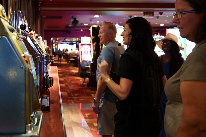 Red Light District & Fremont Street Walking Tour, Las Vegas - Plaza Hotel Casino: the 1905 auction story in a modern setting