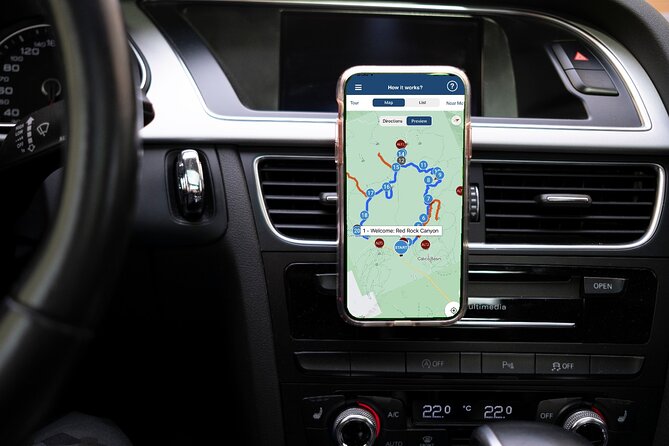 Red Rock Canyon Self-Guided Driving Audio Tour - Getting started: Fee Station start, offline app, and audio in your car