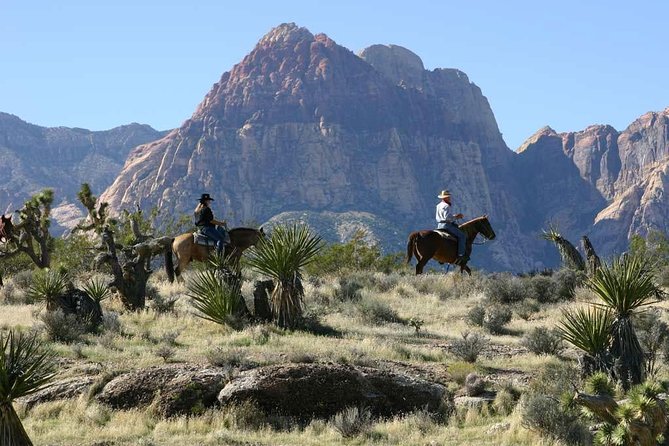 Red Rock Canyon Sunset Horseback Ride and Barbeque Dinner - Sunset moment: watching the desert change color