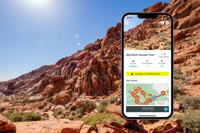 Red Rock Canyon Tour Self-Guided Drive Experience - Key highlights in plain English