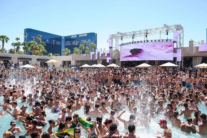 Rockstar Pool Party Crawl w/ VIP Entry & Party Bus Ride - Pool club time management: why seating upgrades matter