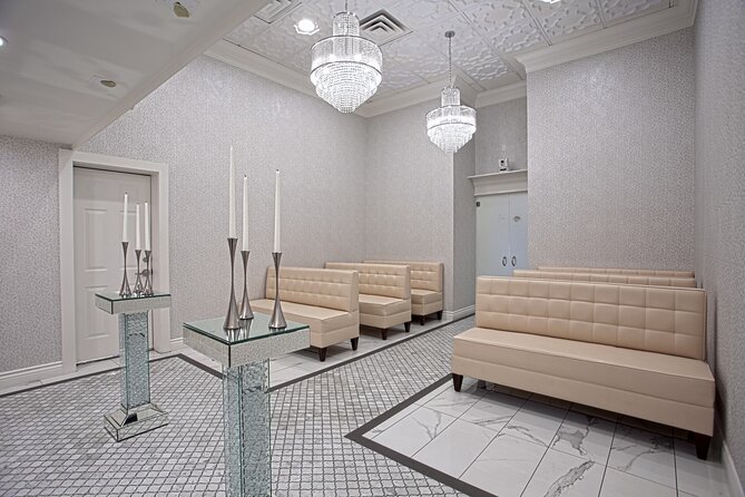 Romantic Las Vegas Wedding Package - What Happens First: Married in Las Vegas Sign to the Chapel