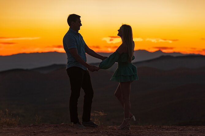 Romantic Picnic Date Night in the Las Vegas Mountains - The views over Las Vegas: sunset, photos, and star time