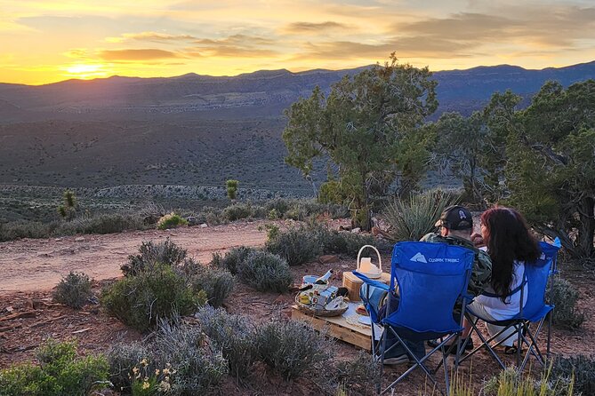 Romantic Picnic Date Night in the Las Vegas Mountains - The blindfolded Tacoma drive: the romance starts before the view