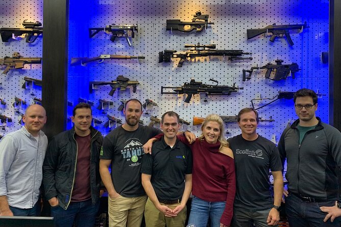 Sandbox -Shooting Range Package - Firearms lineup: what you shoot in the Sandbox package